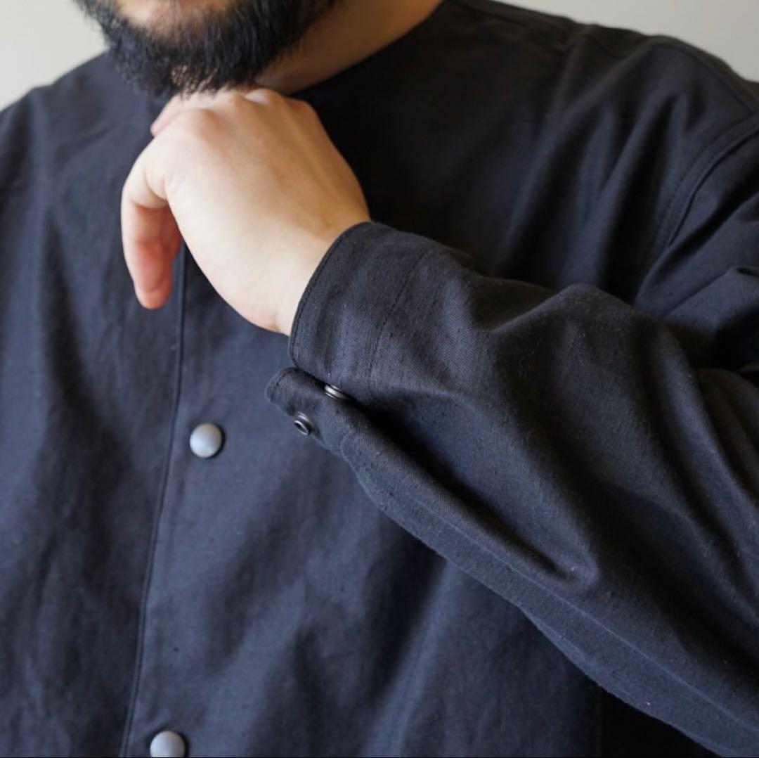 【新品未使用】ジャックマン Back Nep Collarless Jacket