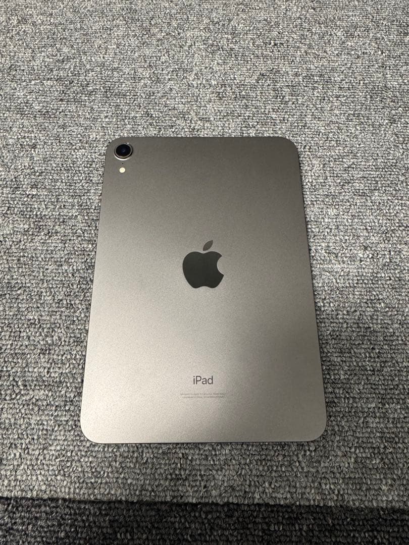 【美品】iPad mini 第6世代（Wi-Fi） 64GB スペースグレー