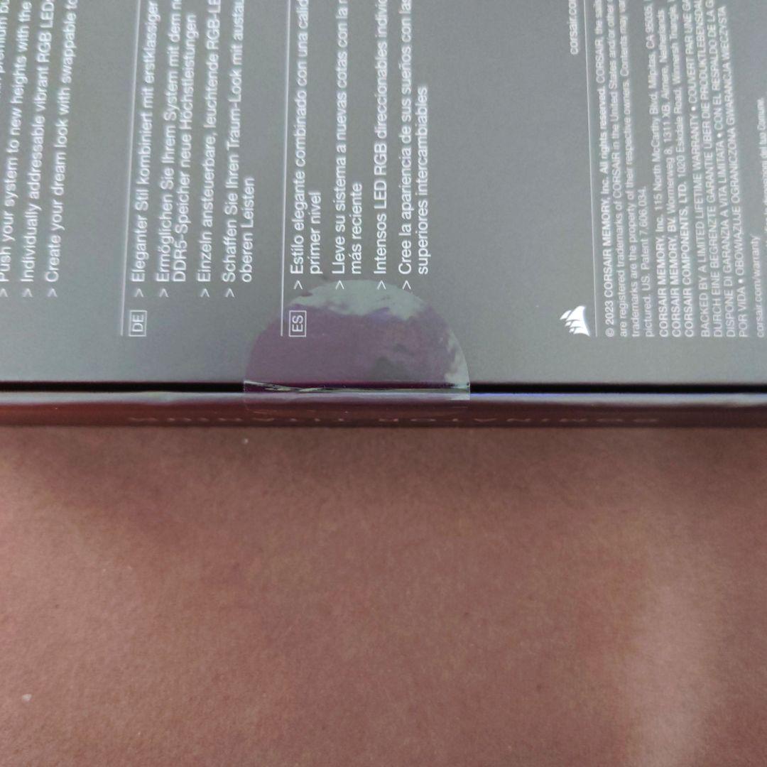 新品未開封Dominator Titanium DDR5 48G