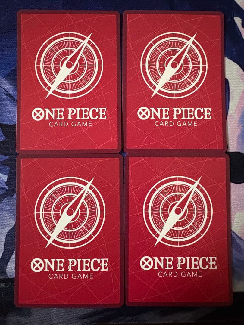 ルフィ　リーダーパラレル　ワンピースカード　sp 4枚　op09 新たなる皇帝