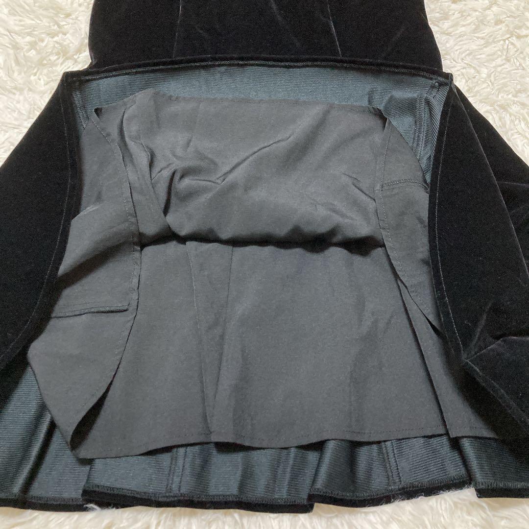 SALE✨レジャ 花柄ボレロマーメイドワンピース セットアップ ブラック S