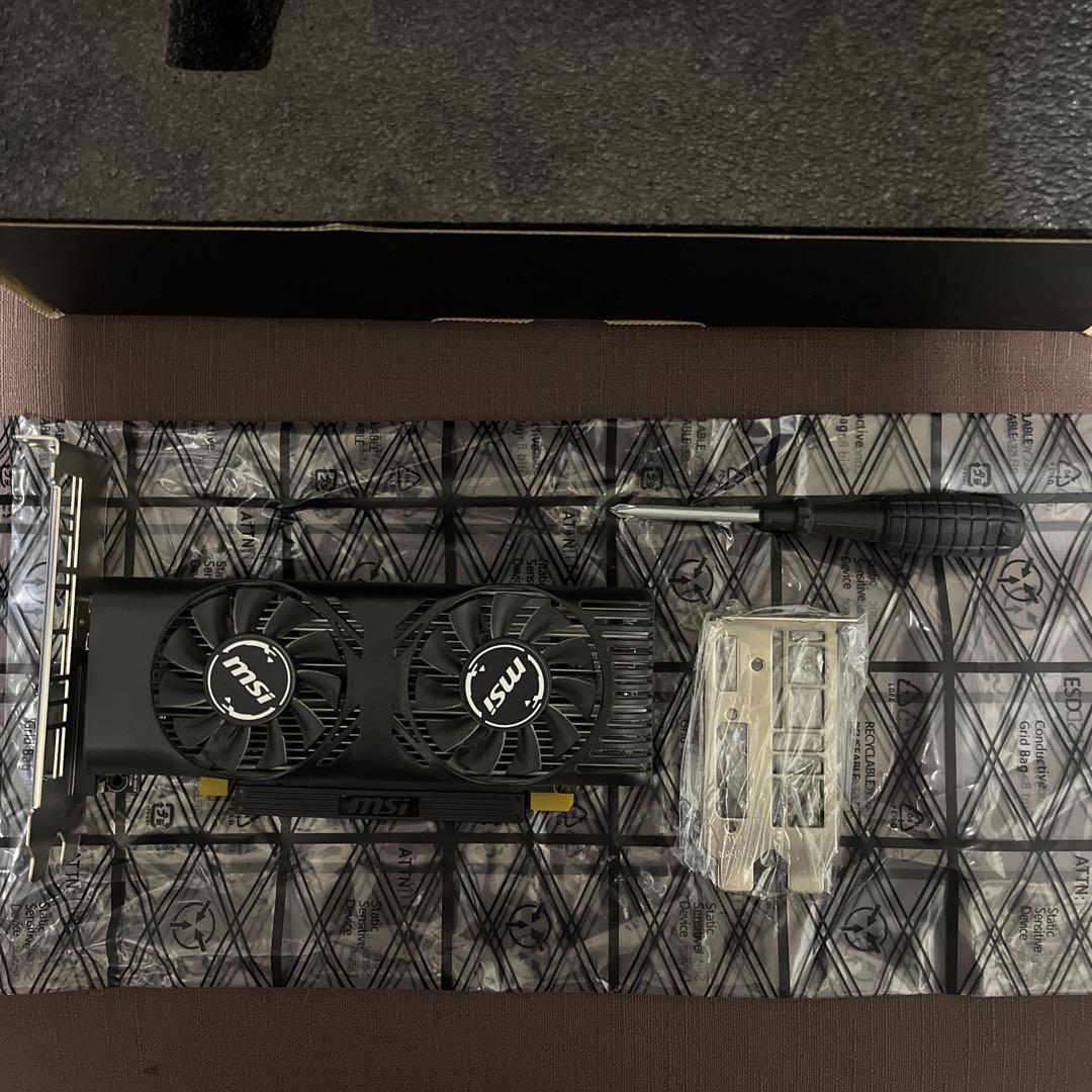 MSI GTX1650 4GB GDDR5ロープロファイル