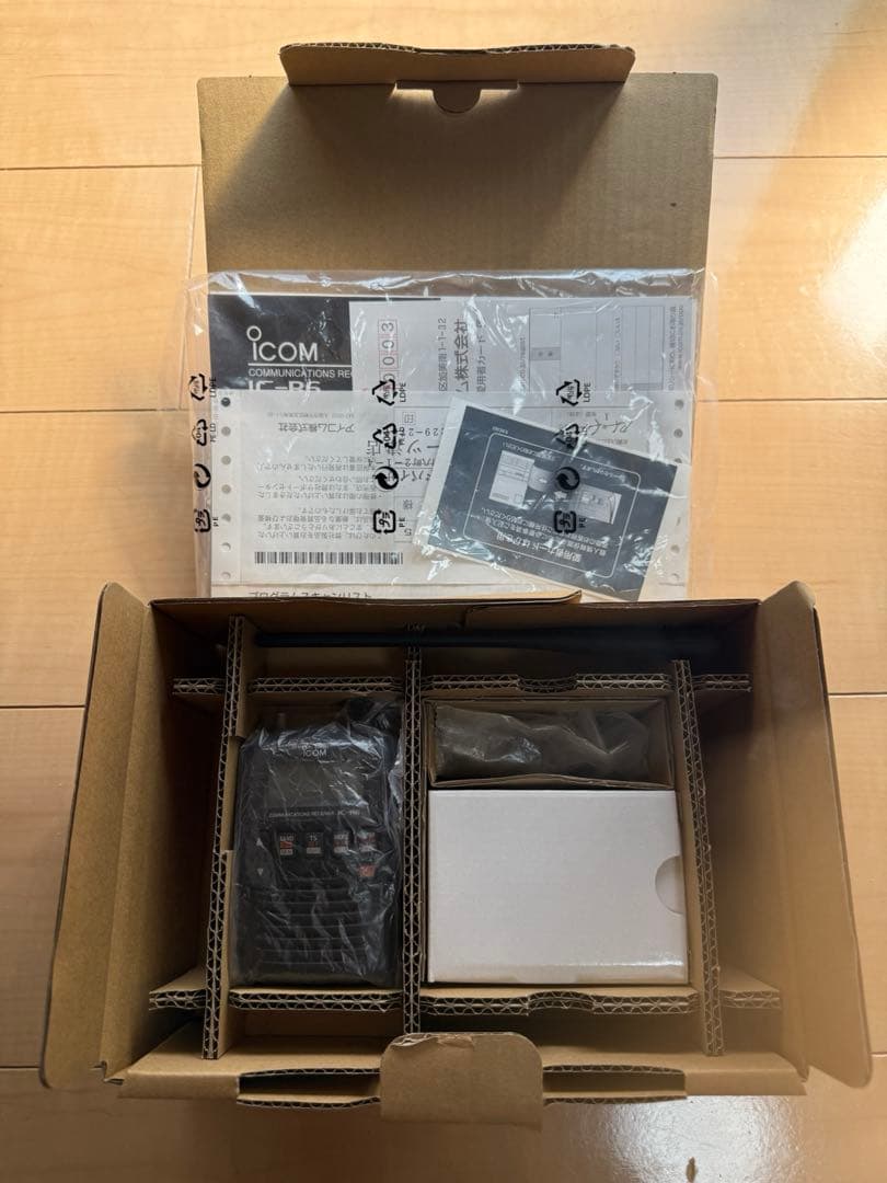 アイコム ICOM IC-R6 航空無線 受信機 2023年購入 美品