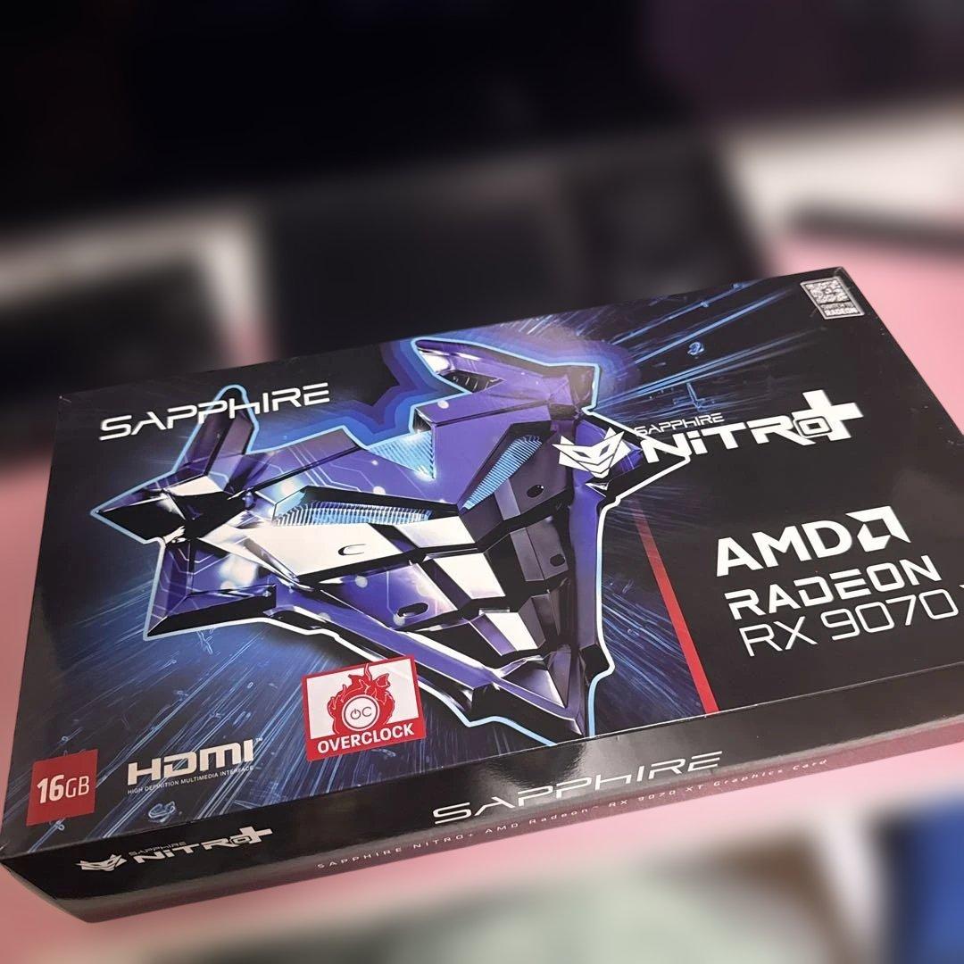 グラフィックボード・グラボ・ビデオカード Sapphire NITRO+ RX 9070 XT 16GB