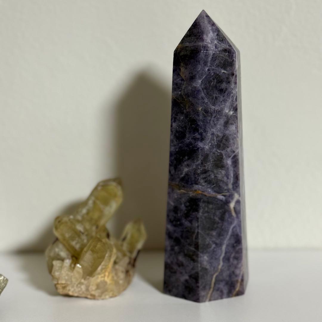 【特価】アメジスト 天然石 8点セット 水晶 フローライト 原石　計1.9kg!