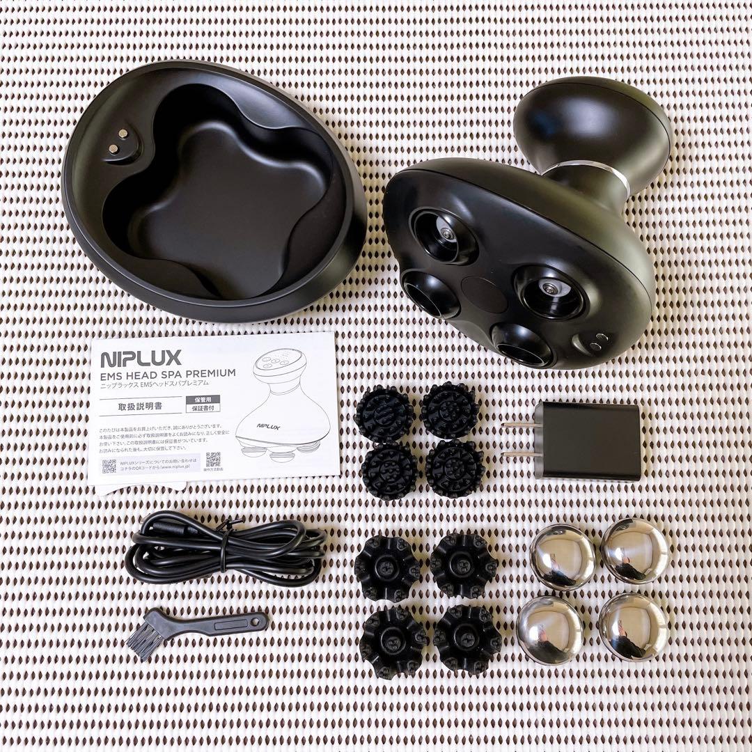【匿名発送】ニップラックス EMSヘッドスパプレミアム（ヘッドマッサージャー）