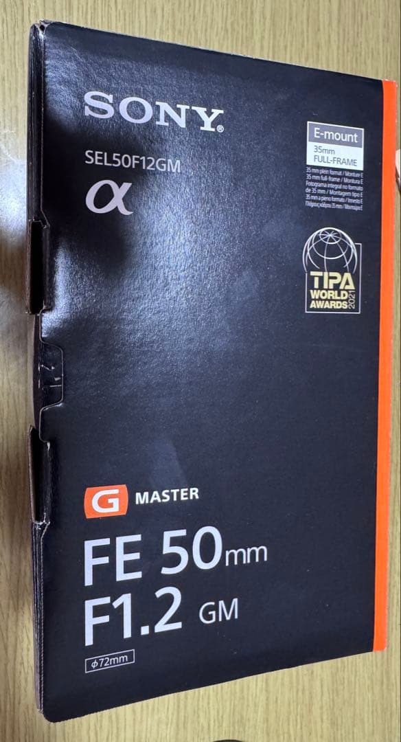 [Knpane様用]SONY FE 50mm F1.2 GM レンズ