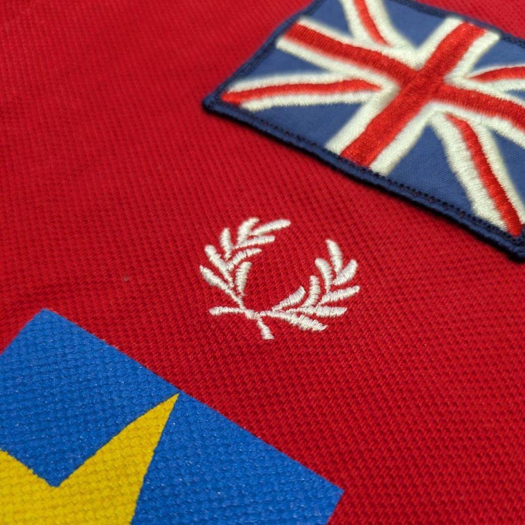 激レア✨FRED PERRY × Peter Blake コラボ ポロシャツ 赤
