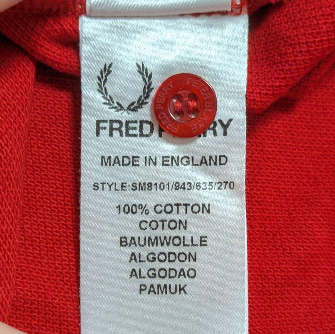 激レア✨FRED PERRY × Peter Blake コラボ ポロシャツ 赤