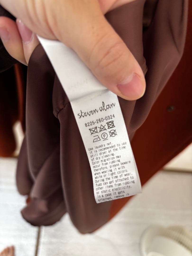 【りこりこ】 alan スティーブンアラン　ウールビーバーテントコート