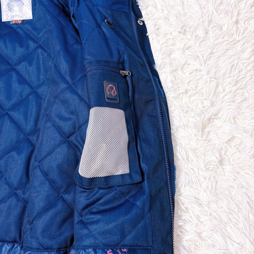 【極美品】ScoLar スカラー スキー スノーボードウェア上下セット　総柄