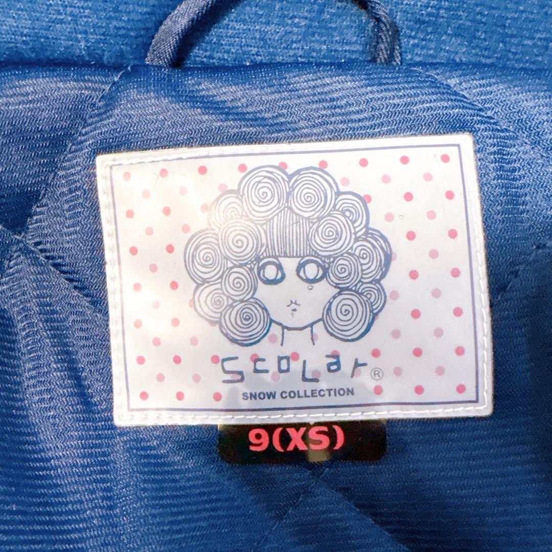 【極美品】ScoLar スカラー スキー スノーボードウェア上下セット　総柄