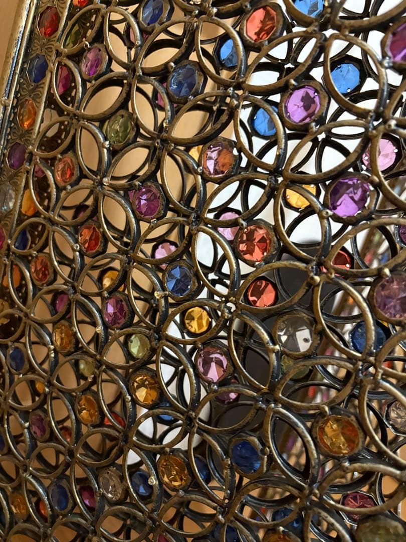 S*i様 ビーズパーテーション　アンティーク　3連