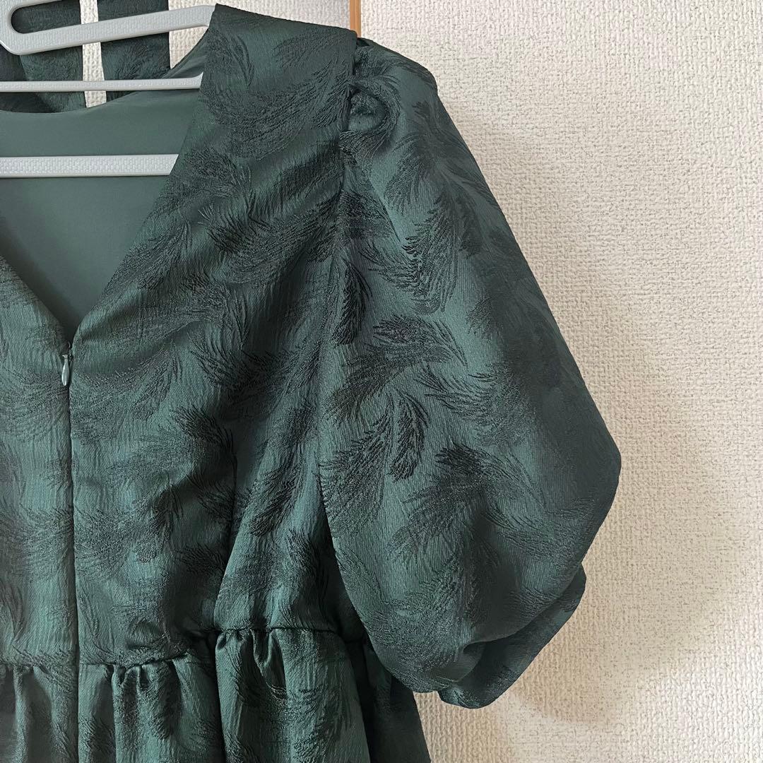 【週末SALE♡】etoll. パフスリーブドレス