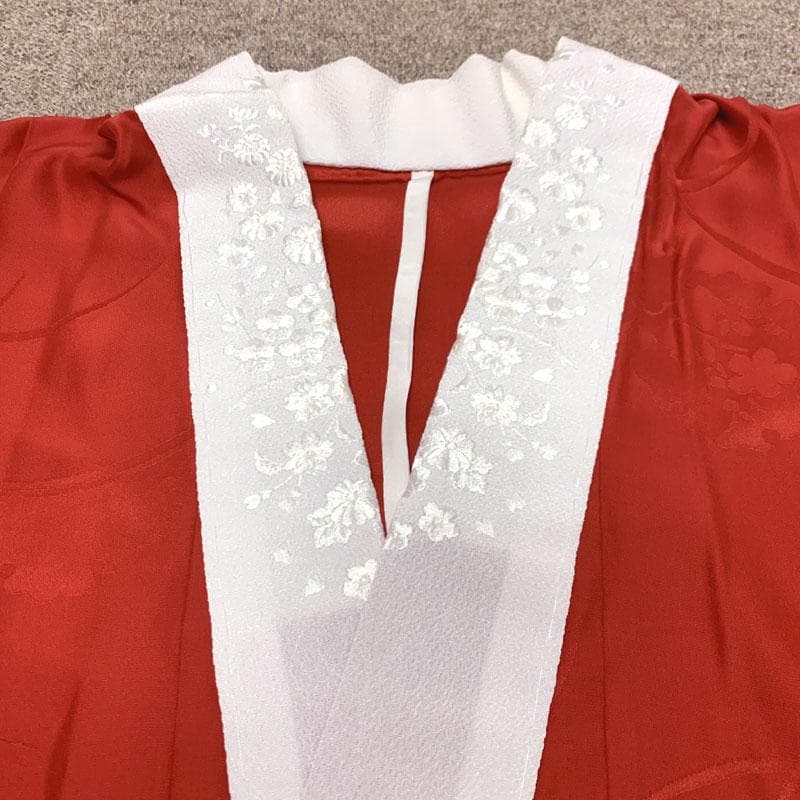 511u1〇振袖用長襦袢 /裄67.8袖丈105/ ややふくよかサイズ〇状態良好