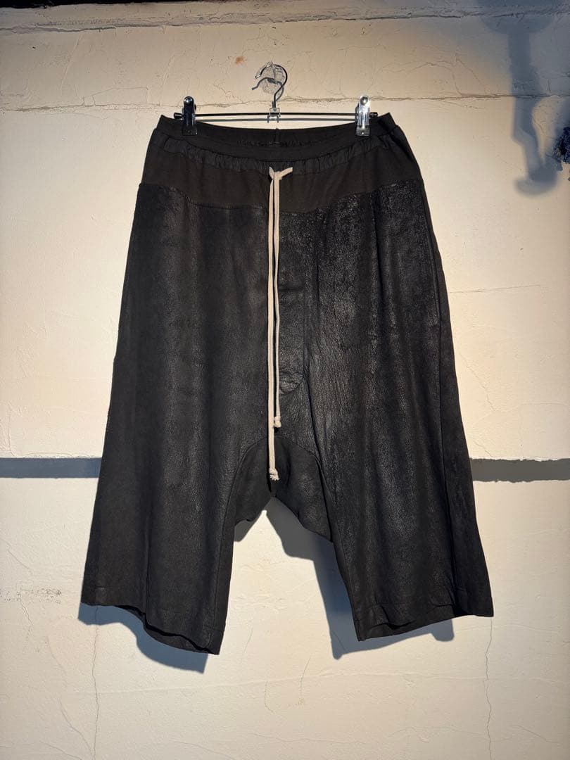 Rick Owens リックオウエンス　ブリスターレザー　パンツ　サルエル