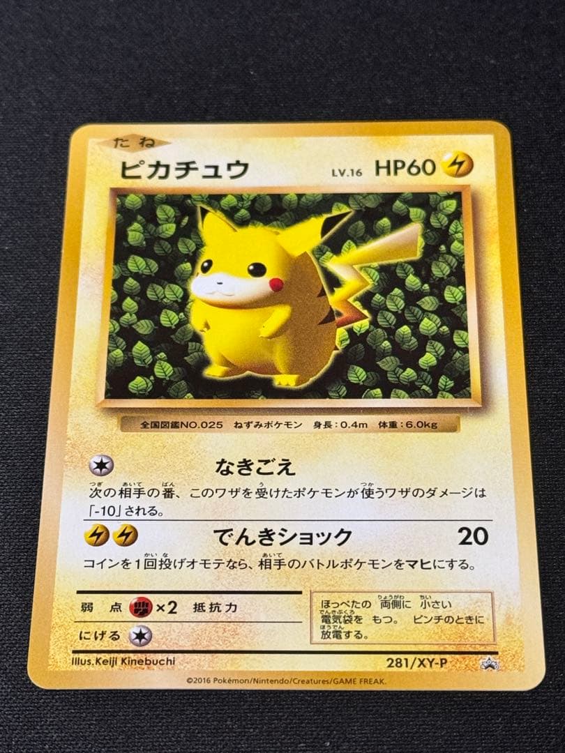 ピカチュウ 281/XY-P プロモ
