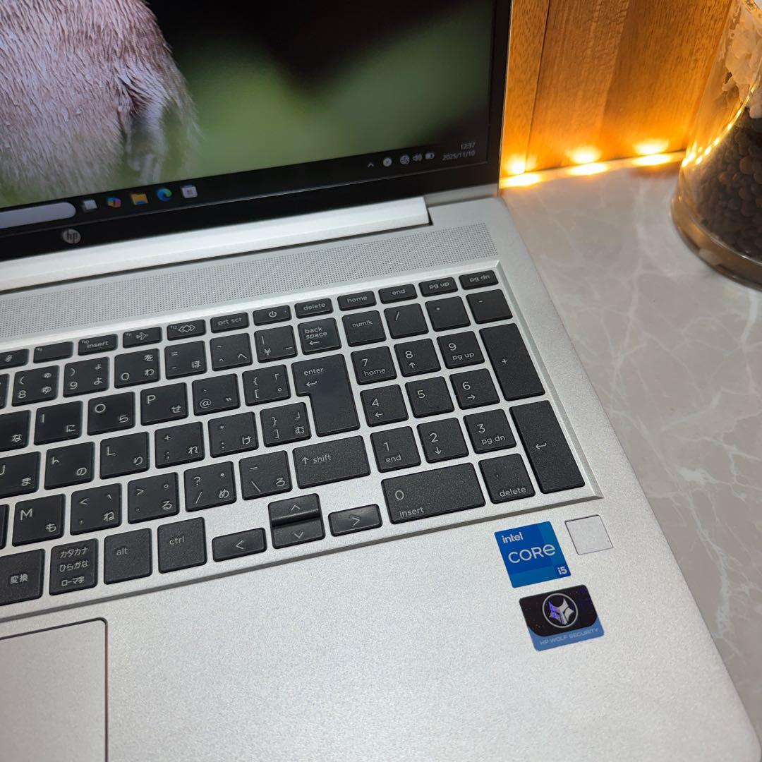 美品2022年式‼️HP ProBook 450☘i5第12世代☘ノートパソコン