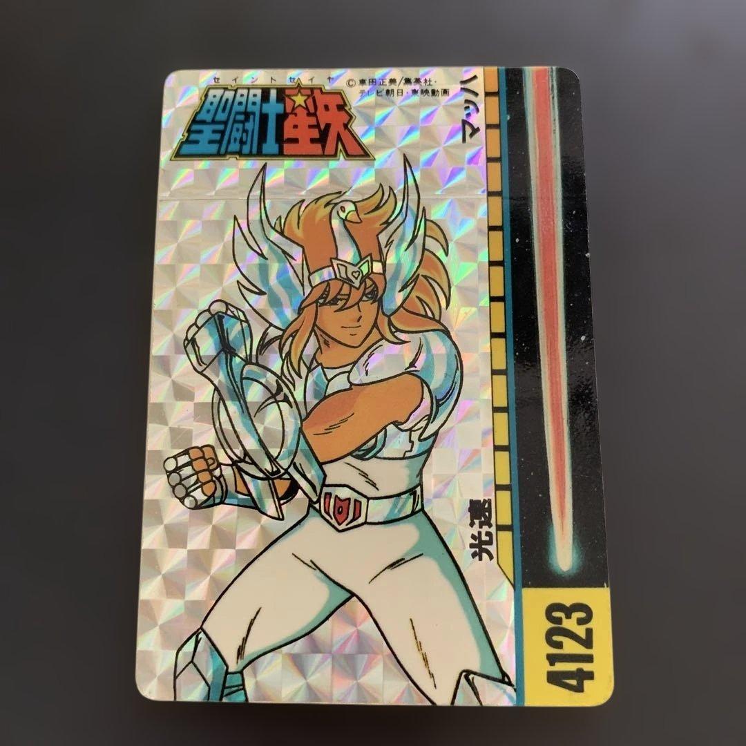 【超希少】80年代 聖闘士星矢　不二家コラボカード　氷河　2枚セット