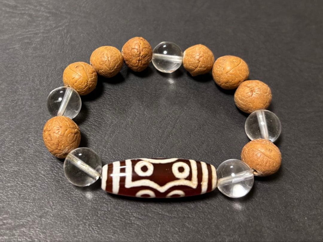 西蔵天珠菩提樹ブレスレット