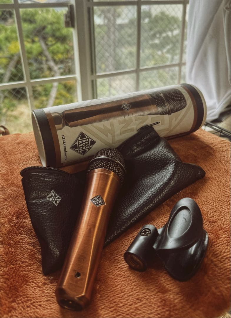 【お値下げ品】ダイナミックマイク TELEFUNKEN M80 カッパー製 中古