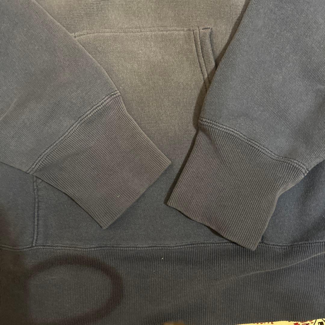 Champion USAFA スウェットパーカー L ネイビー フェード