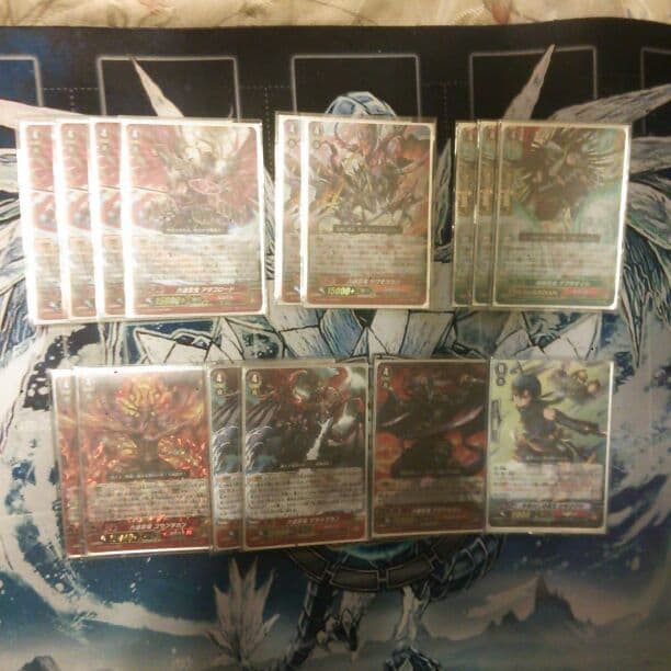 ぬばたま シラヌイ軸 デッキ ヴァンガード