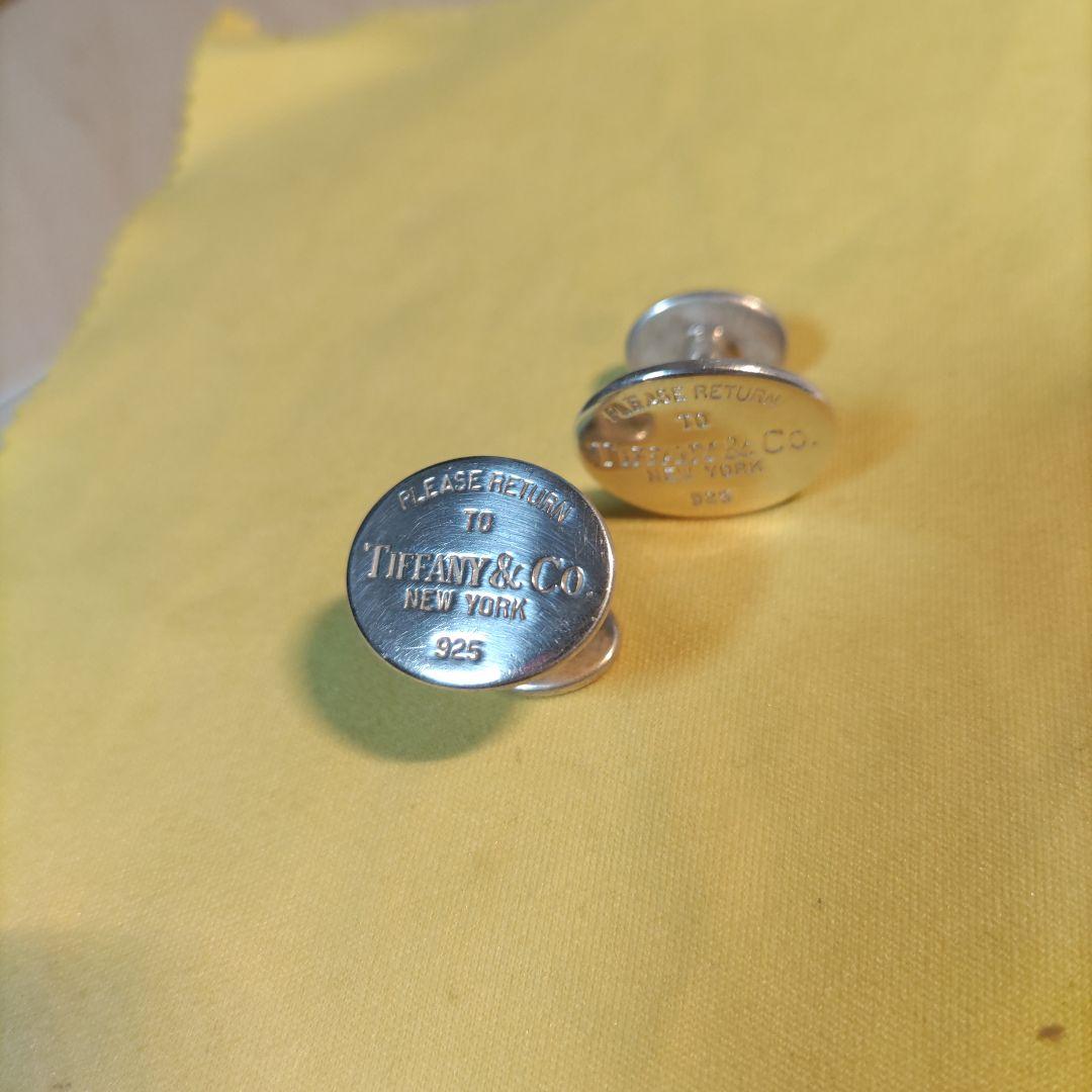 ティファニーメンズカフスsv925