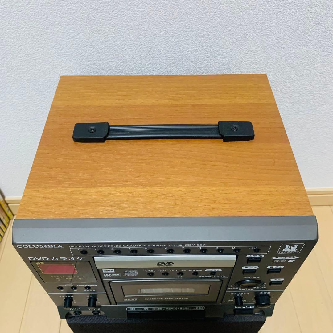 【動作品】COLUMBIA カラオケ CDV-550 DENON DVDカラオケ