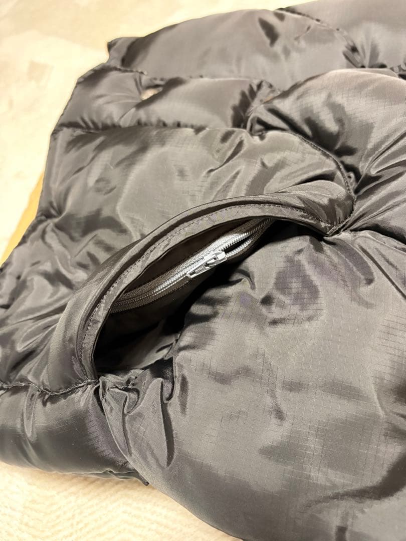 シェラデザイン ビームスプラス コラボ ダウンベスト リバーシブル S 美品