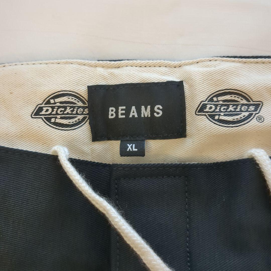 BEAMS別注　Dickies ワイドチノパンツ XL ブラック　新品未使用品