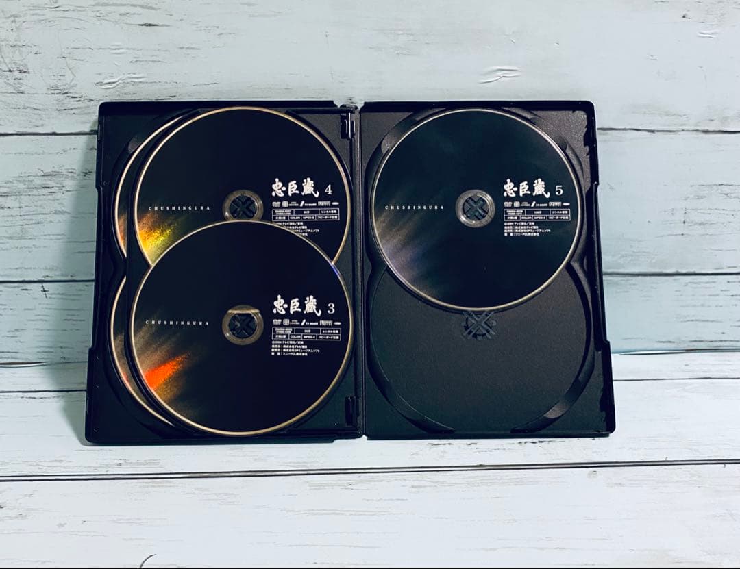 忠臣蔵　CHUSHINGURA DVD 全巻　ケース付き