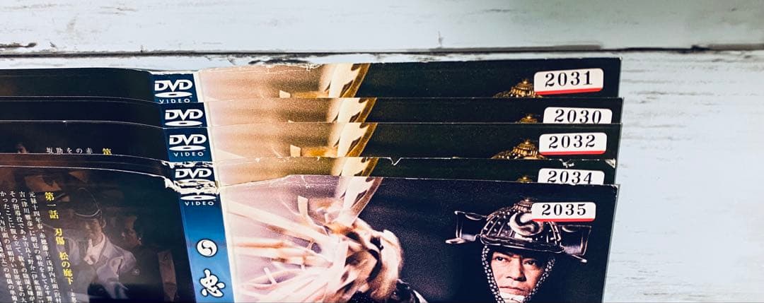 忠臣蔵　CHUSHINGURA DVD 全巻　ケース付き