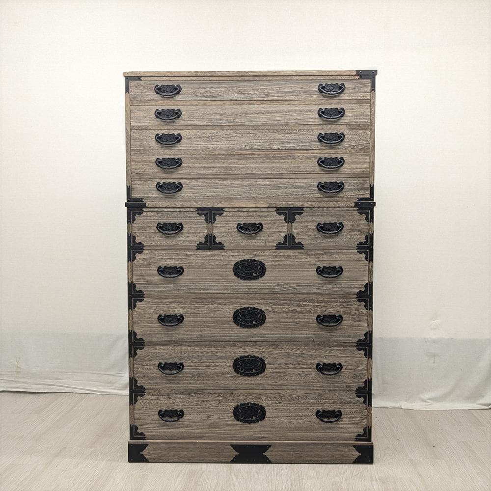 焼桐　整理箪笥　着物箪笥　和箪笥　タンス　たんす　チェスト　引き出し　気密　蟻組