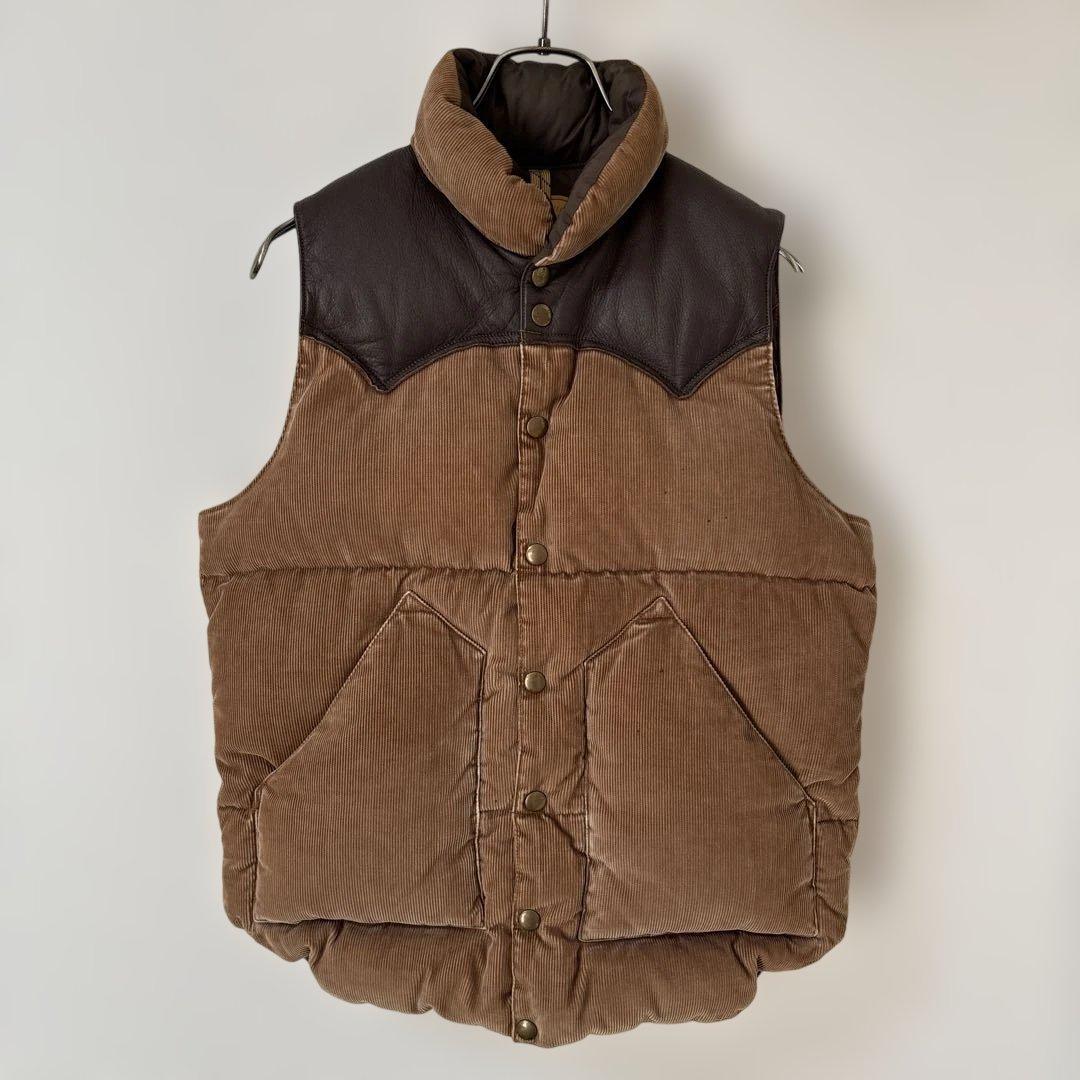 R00699 BEAMS ロッキーマウンテンフェザーベッド ベストダウン 36