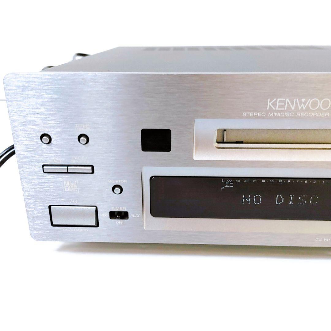 動作品　KENWOOD DMF-7003 ケンウッド MDデッキ MDレコーダー