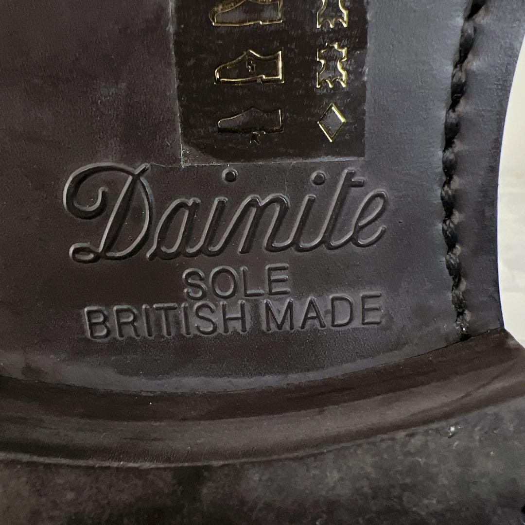 BERWICK バーウィック ウイングチップ オイルドレザー ドレスシューズ