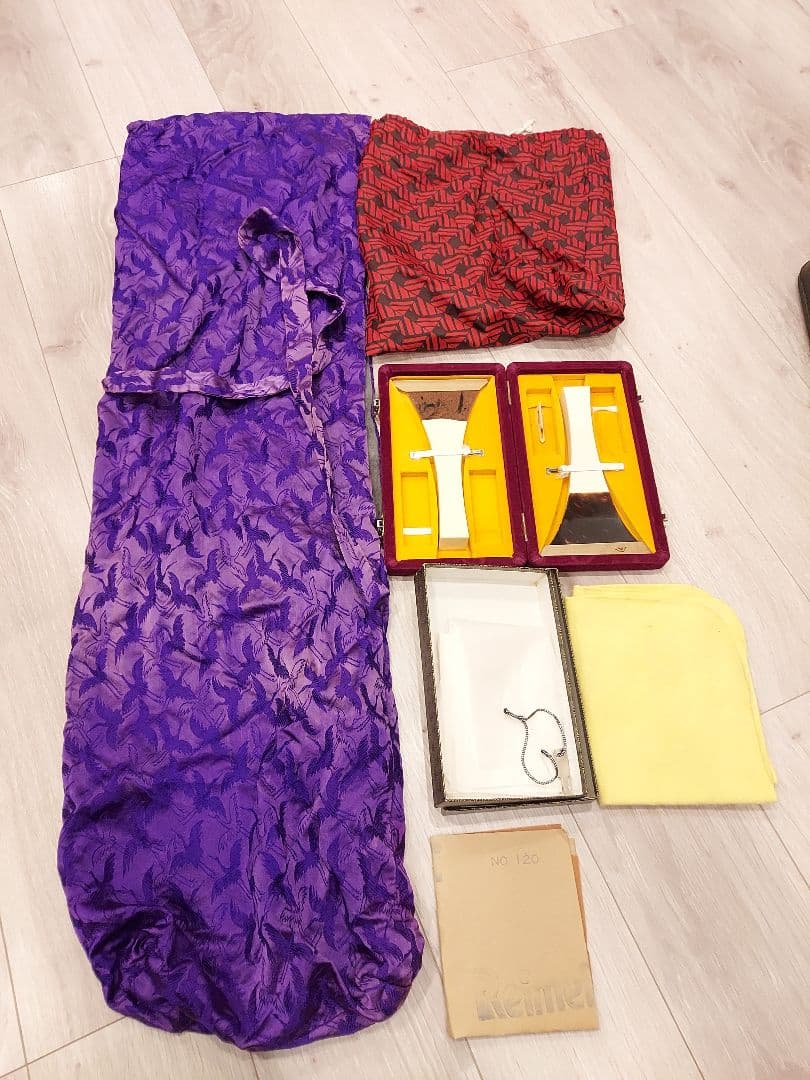 三味線　バチ2つ　ハードケース　セット