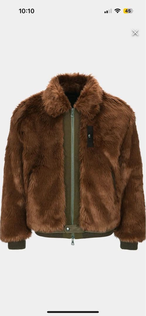 ジャケット・アウター ANDERSSON BELL FUR BOMBER JACKET