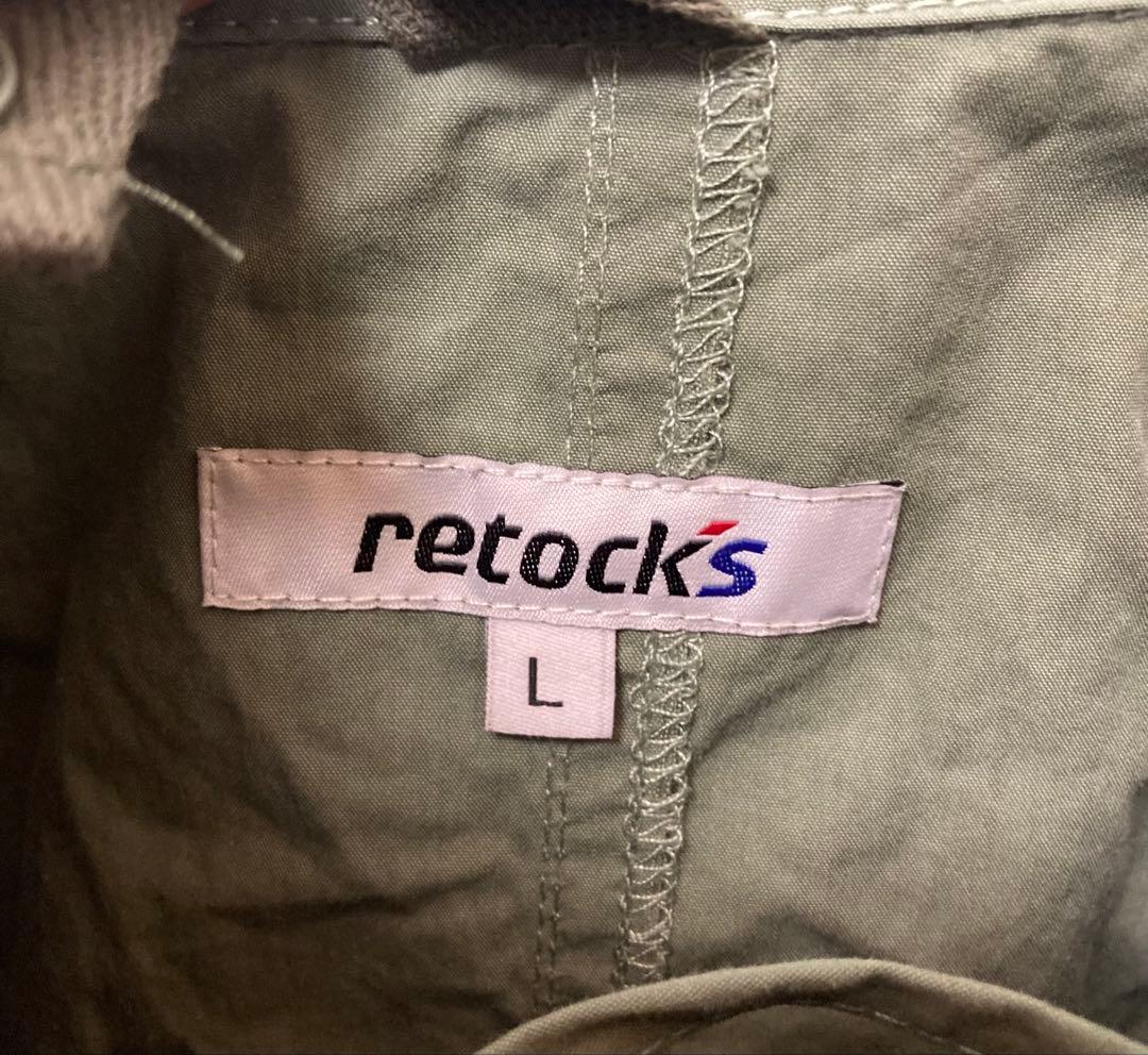 ボアライナー付きライトカーキノーカラーミリタリージャケット春秋冬物ゆったりサイズ