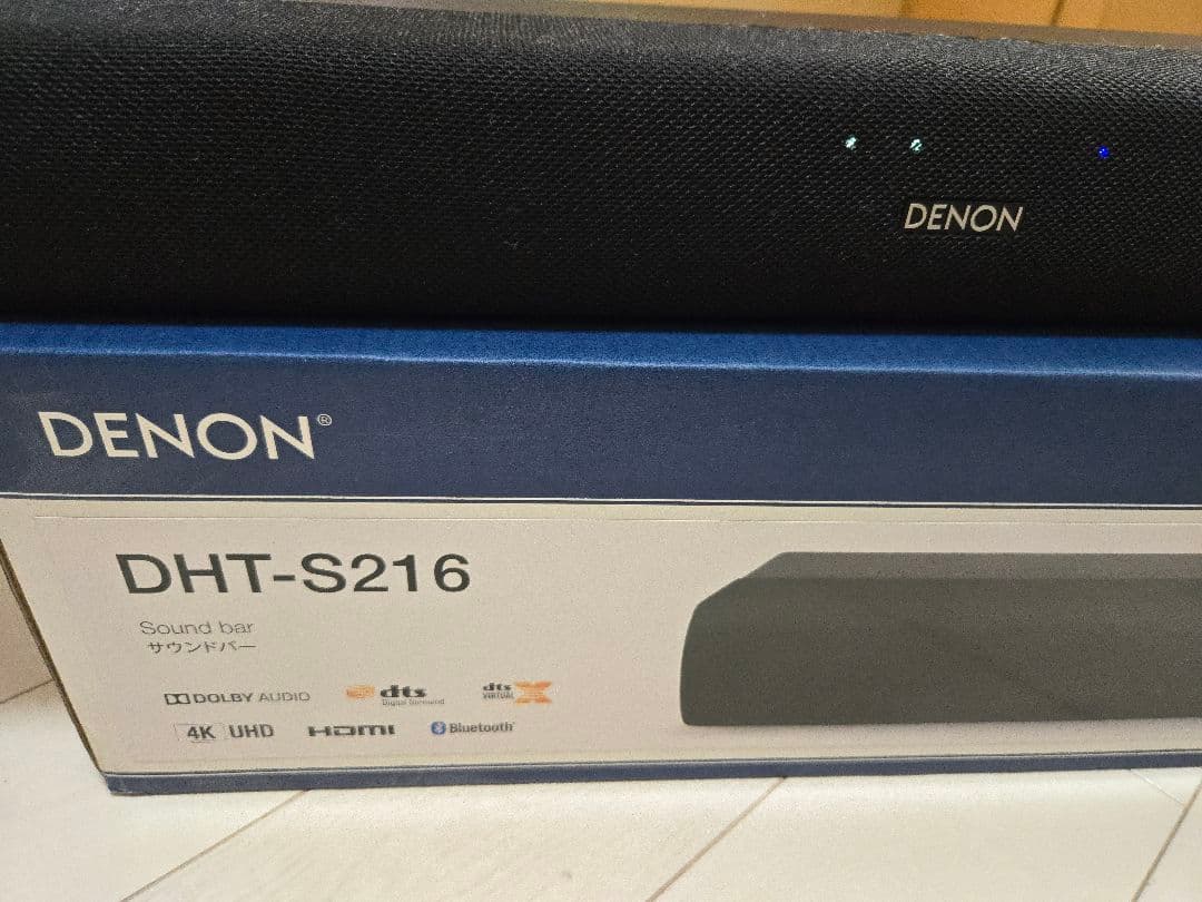 【美品/人気】DENON DHT-S216 サウンドバーBluetooth対応