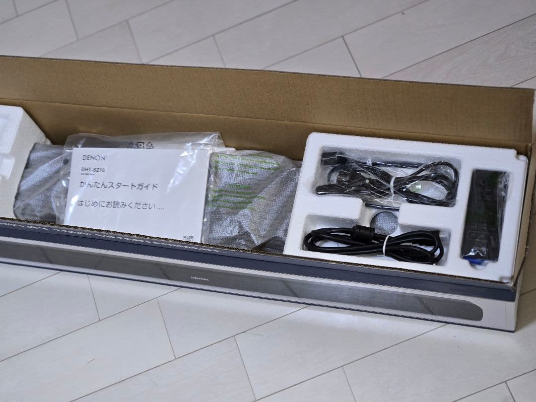 【美品/人気】DENON DHT-S216 サウンドバーBluetooth対応