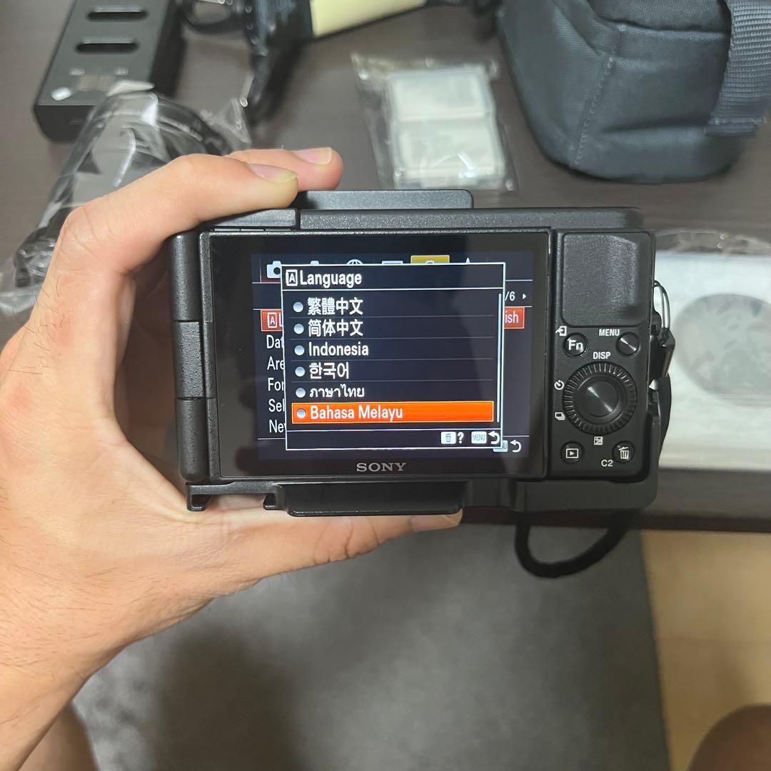 【海外版 / English 対応】Sony ZV-1 セット