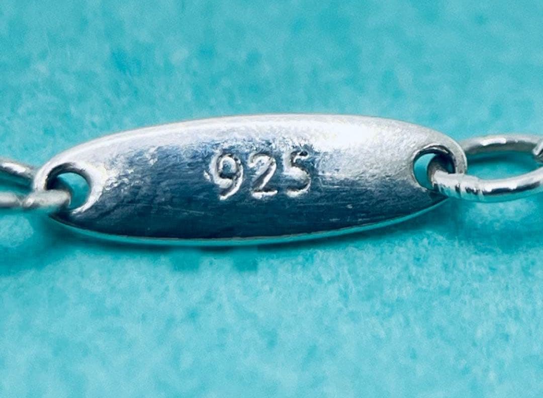 h573 美品　ティファニー　リーフ　ネックレス　シルバー　925