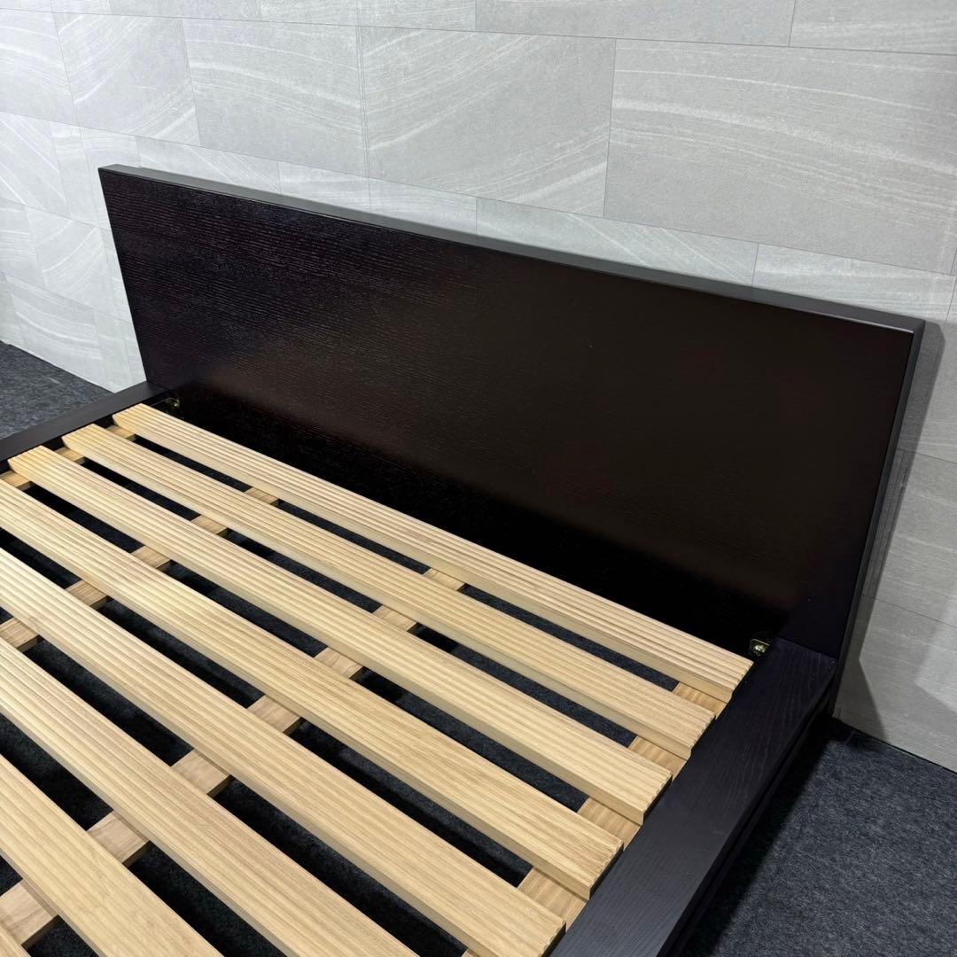 France Bed ベッドフレーム クイーンサイズ ロータイプ d2970