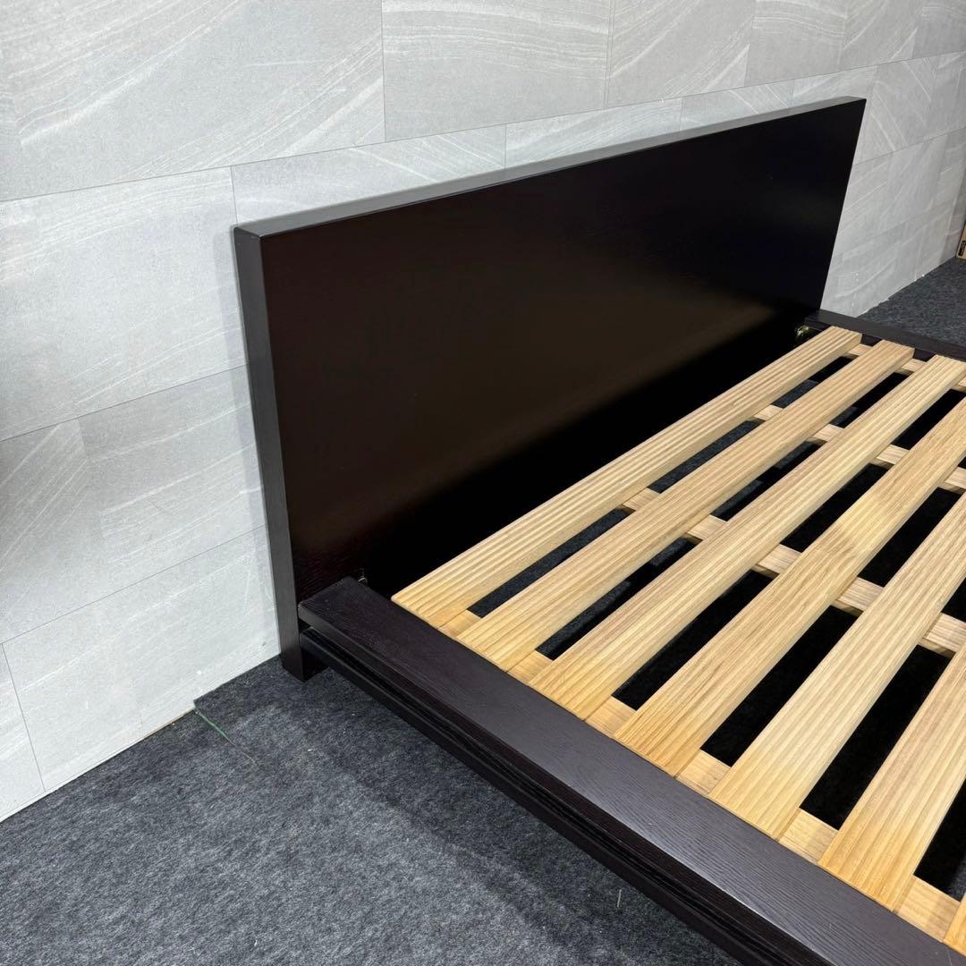 France Bed ベッドフレーム クイーンサイズ ロータイプ d2970