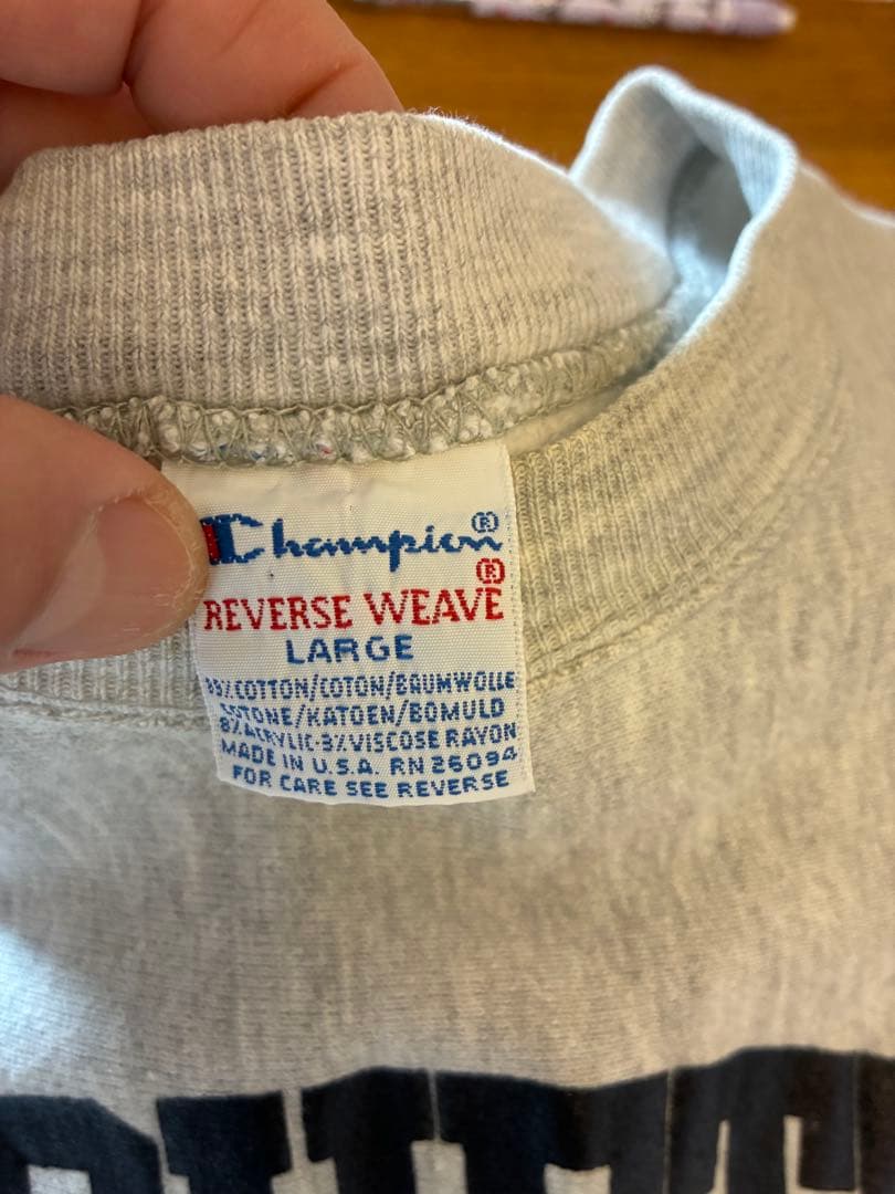 Champion Reverse Weave MARQUETTE 19 サイズL