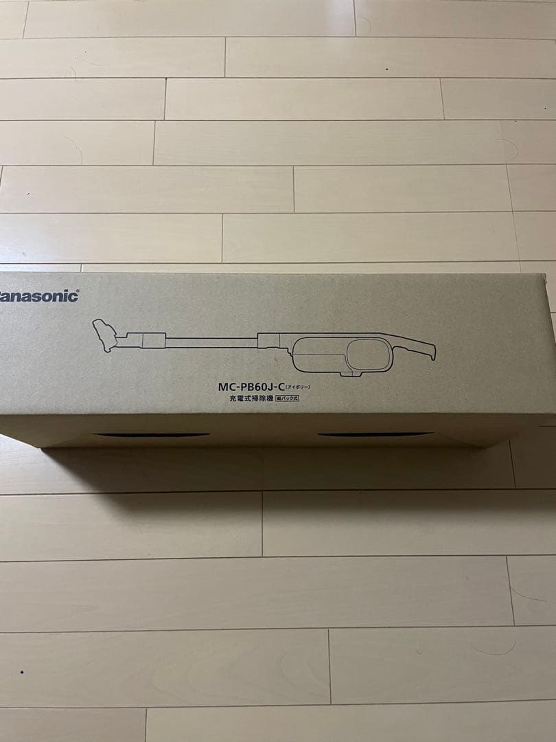 パナソニック　コードレス掃除機 MC-PB60J-Cアイボリー