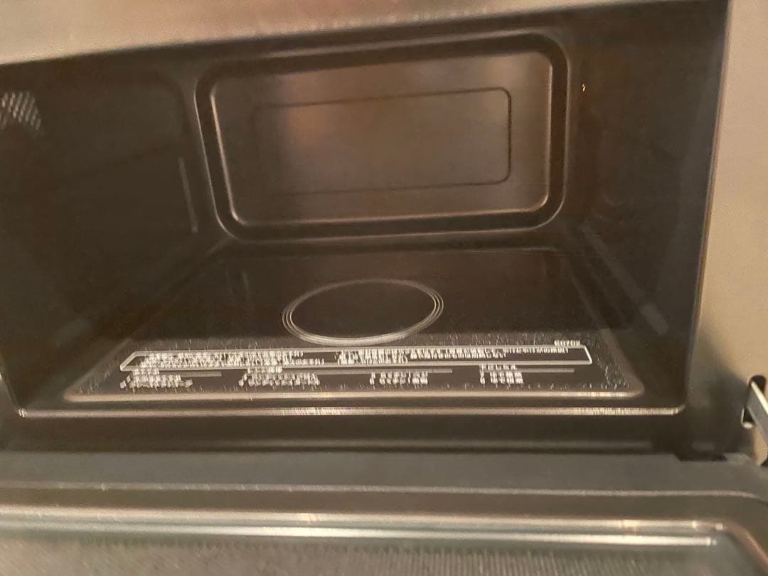 SHARP RE-TD184 ブラック 単機能電子レンジ 18L 2024年袋