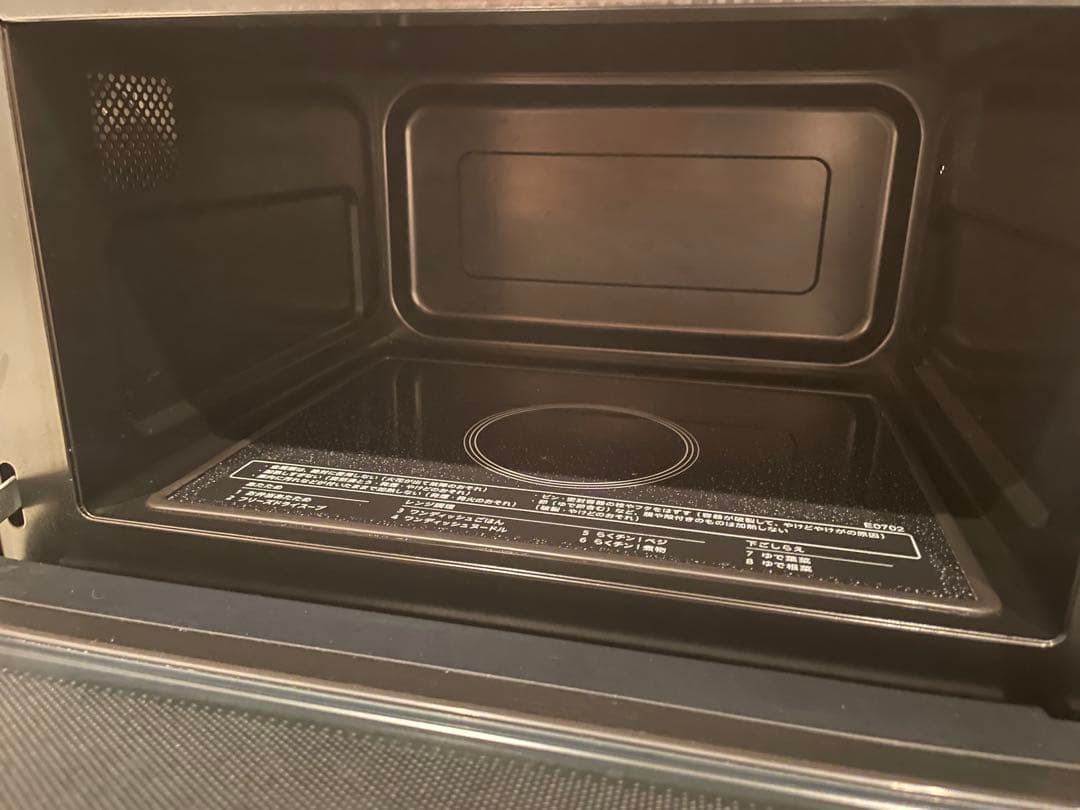 SHARP RE-TD184 ブラック 単機能電子レンジ 18L 2024年袋